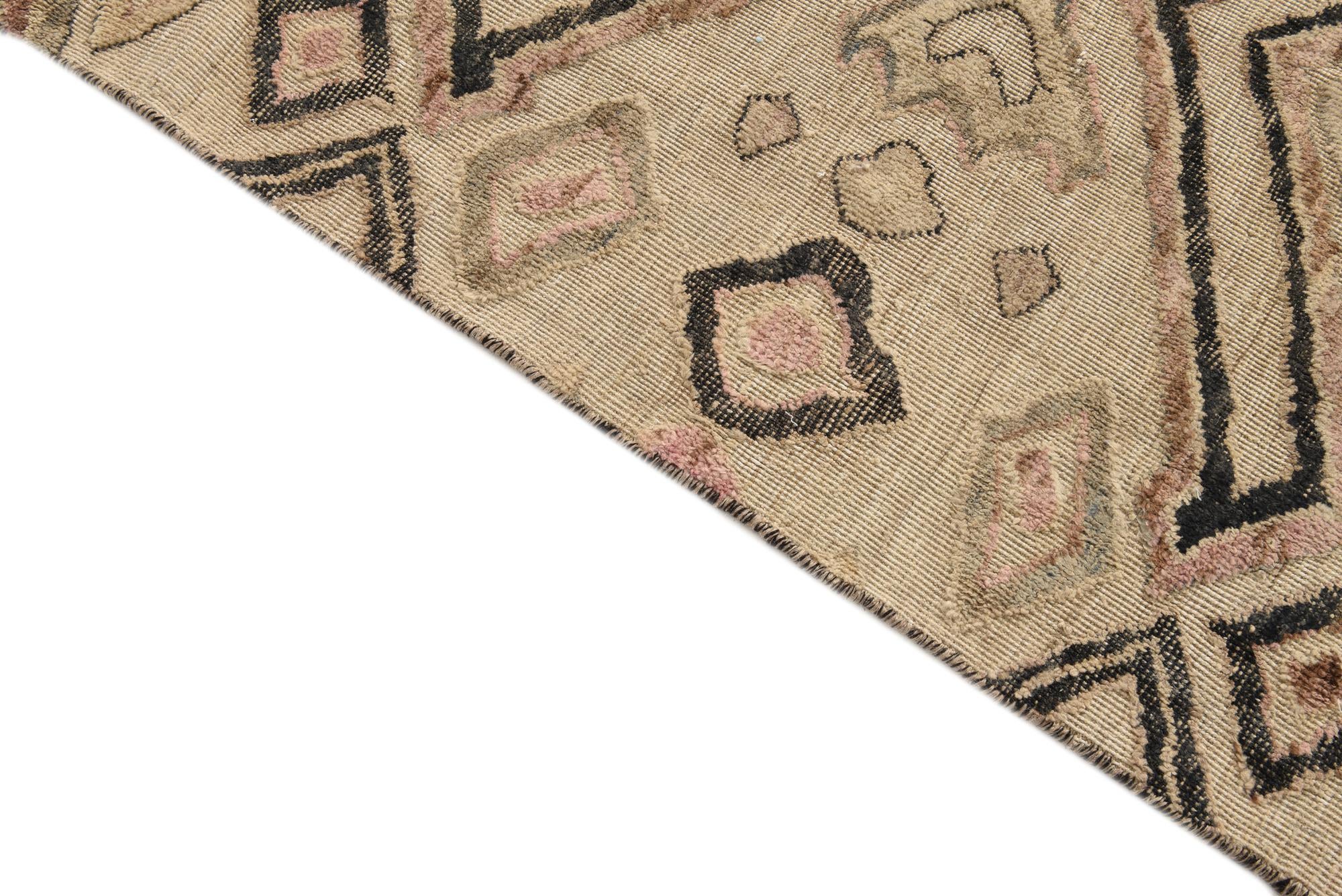 8' 11 x 11' 9 Hand Knotted Darya Wool Rug