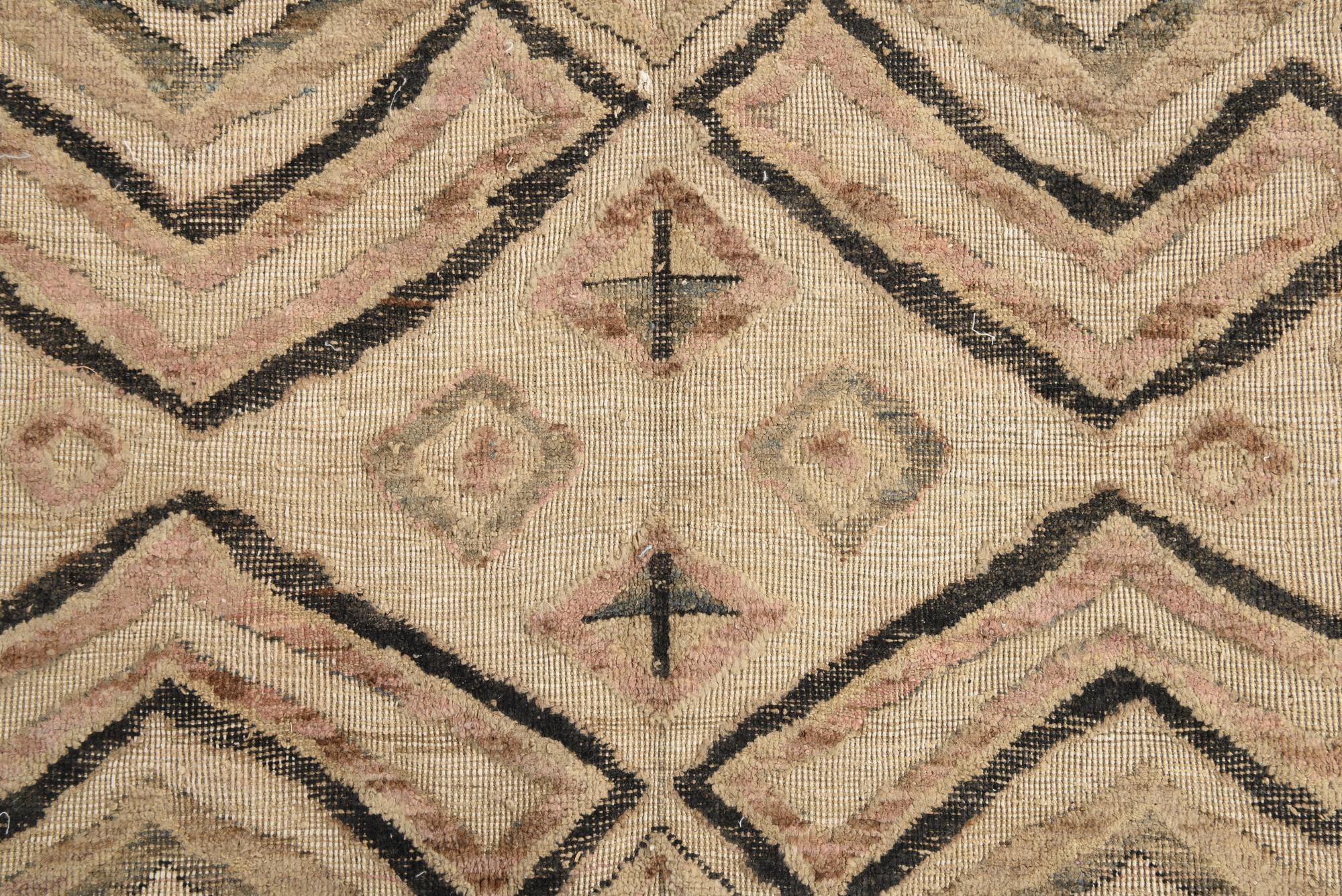 8' 11 x 11' 9 Hand Knotted Darya Wool Rug