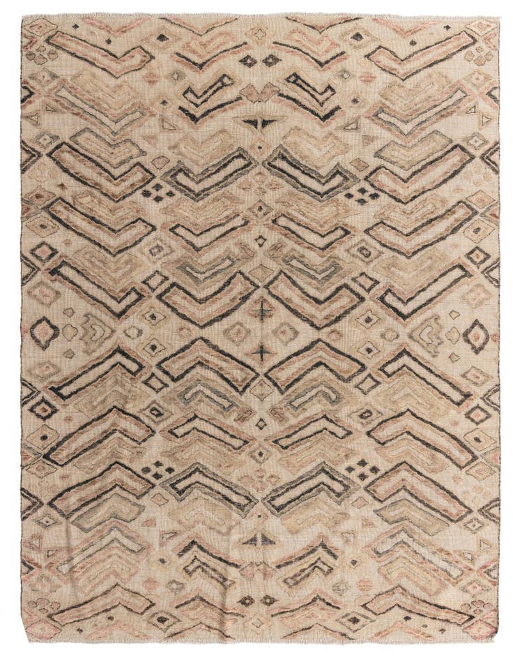 Detail image of 8' 11 x 11' 9 Hand Knotted Darya Wool Rug