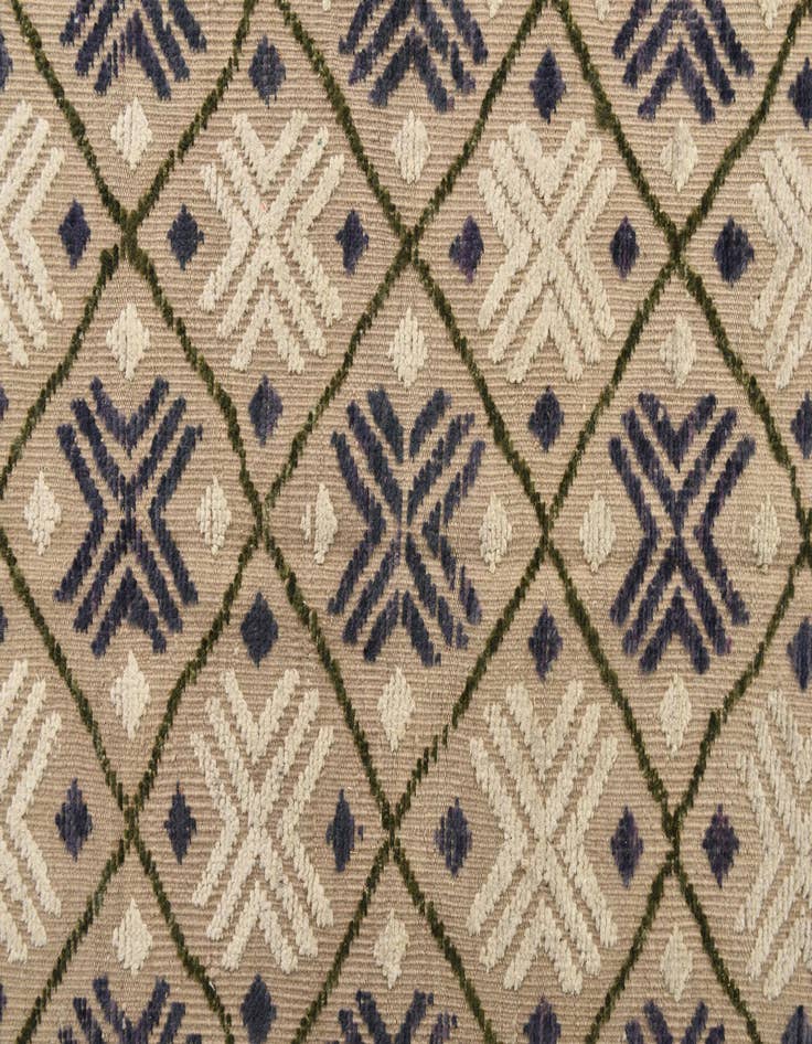 Detail image of 9' 9 x 14' 6  Hand Knotted Darya Wool Rug