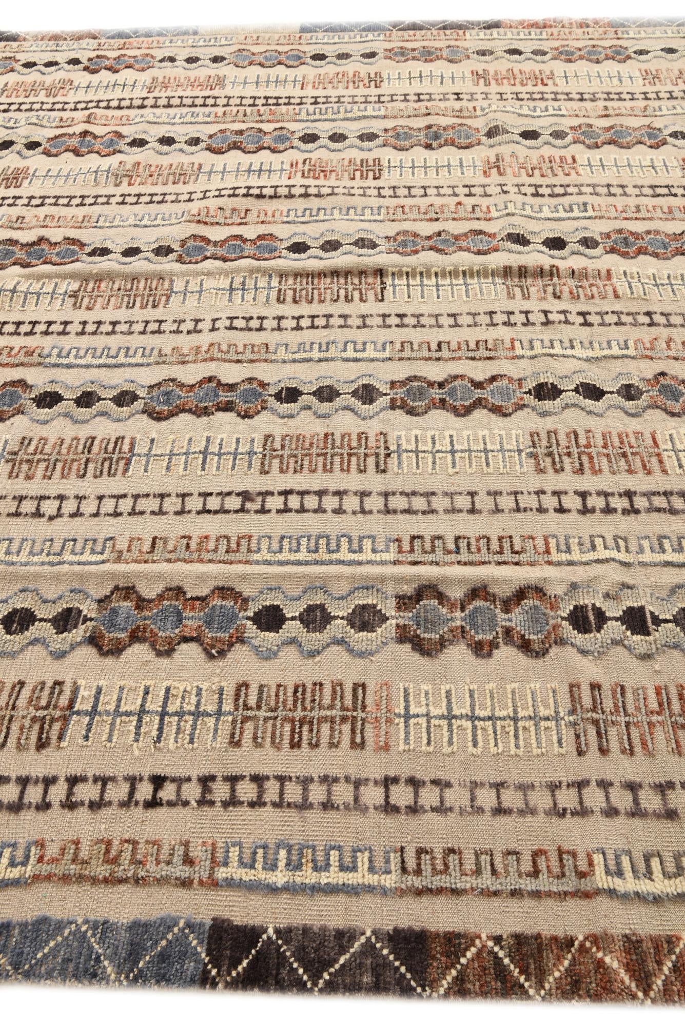 9' 5 x 12' 1 Hand Knotted Darya Wool Rug