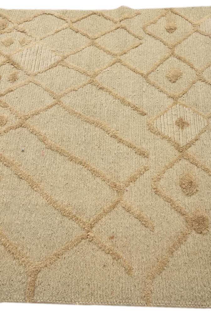 4' 6 x 6' 2 Hand Knotted Darya Wool Rug