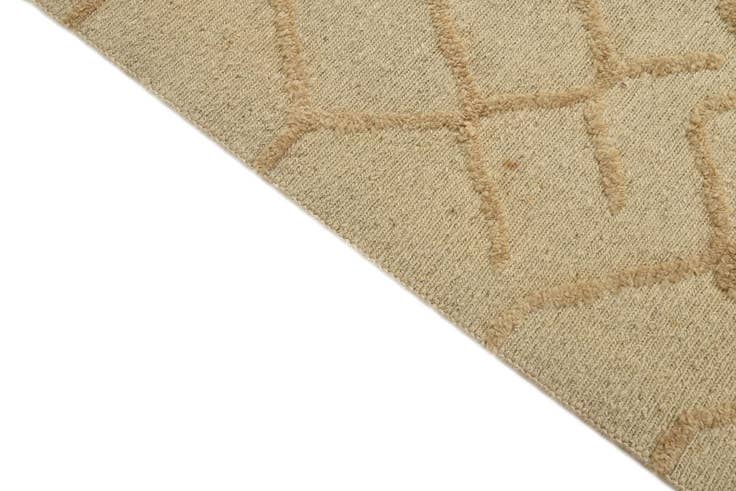 Detail image of 4' 6 x 6' 2 Hand Knotted Darya Wool Rug
