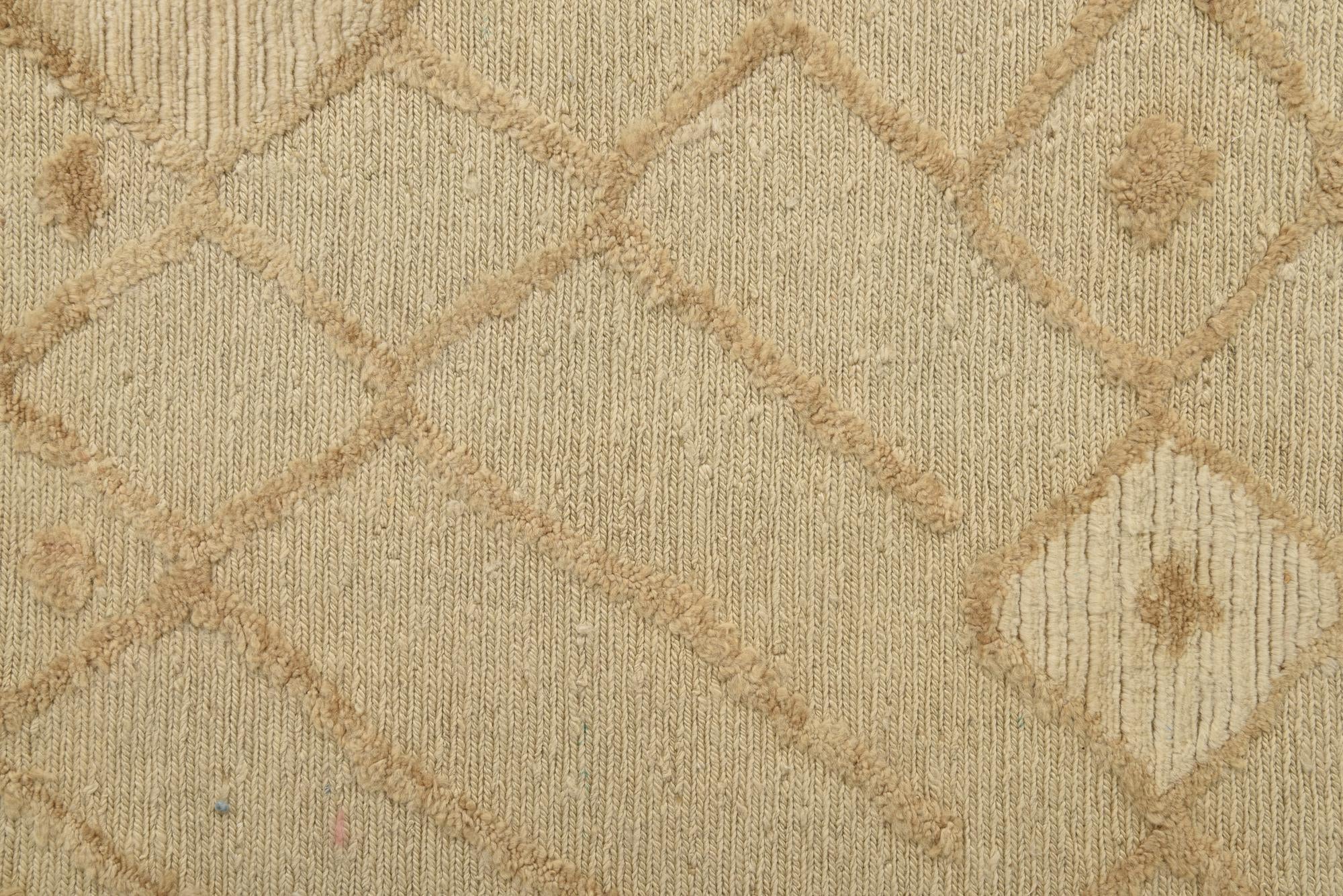 4' 6 x 6' 2 Hand Knotted Darya Wool Rug