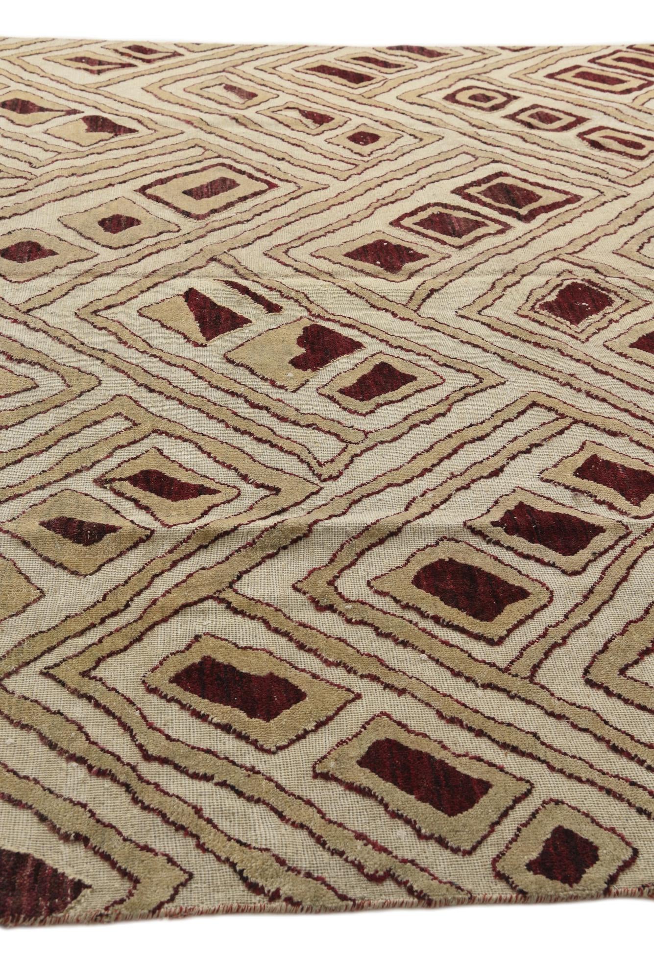 9' 9 x 14' 9 Hand Knotted Darya Wool Rug