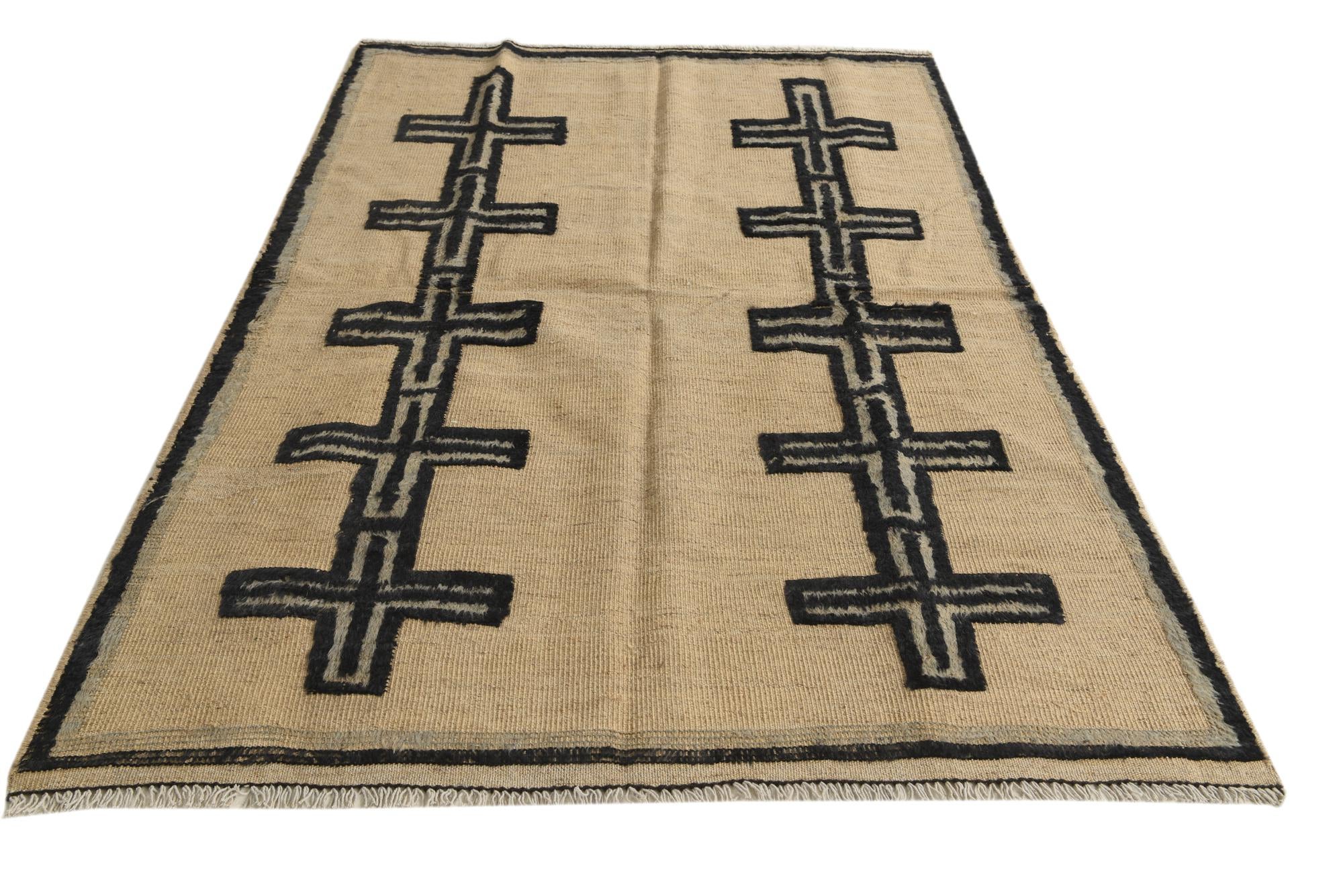 4' 8 x 7' 1 Hand Knotted Darya Wool Rug