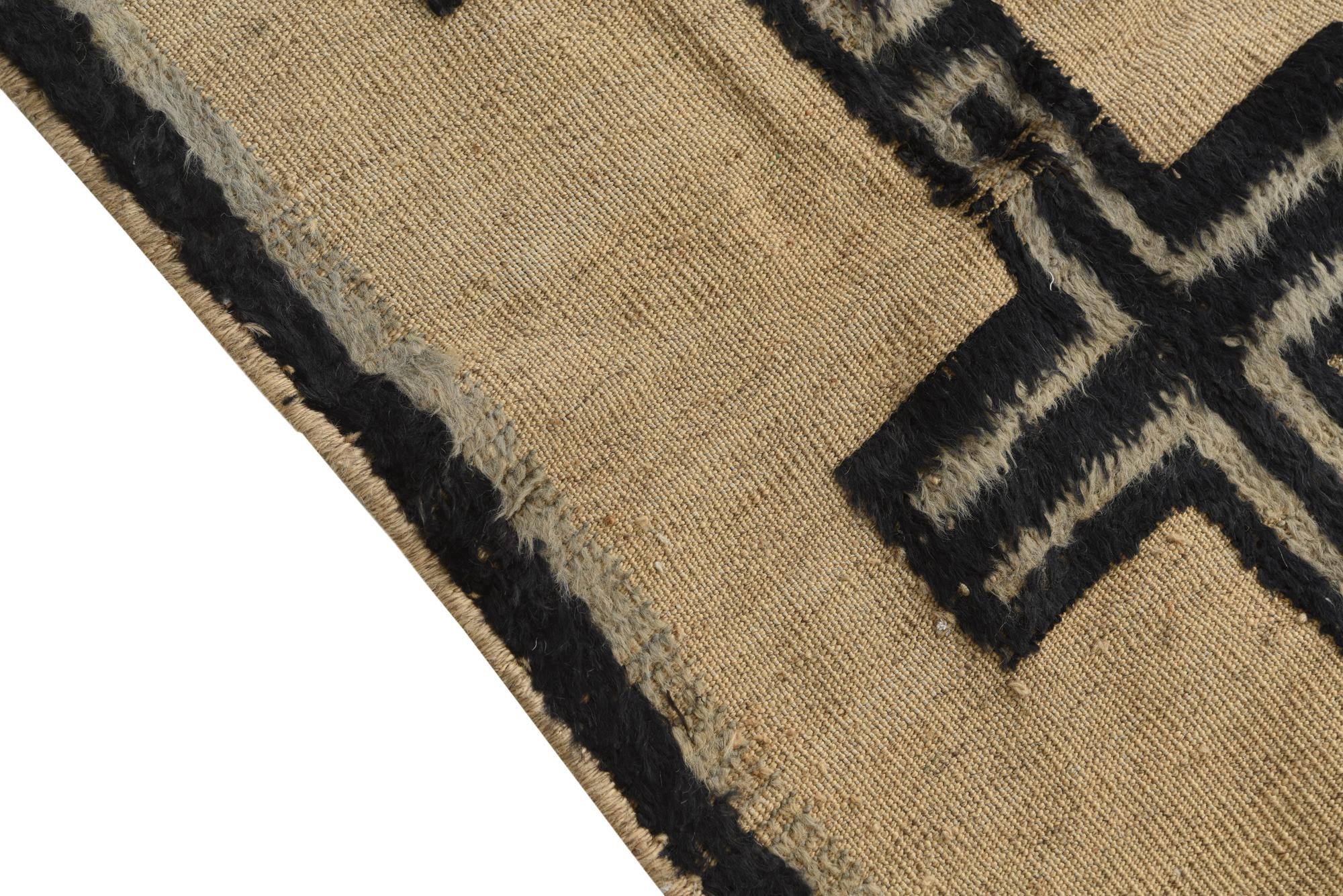 4' 8 x 7' 1 Hand Knotted Darya Wool Rug