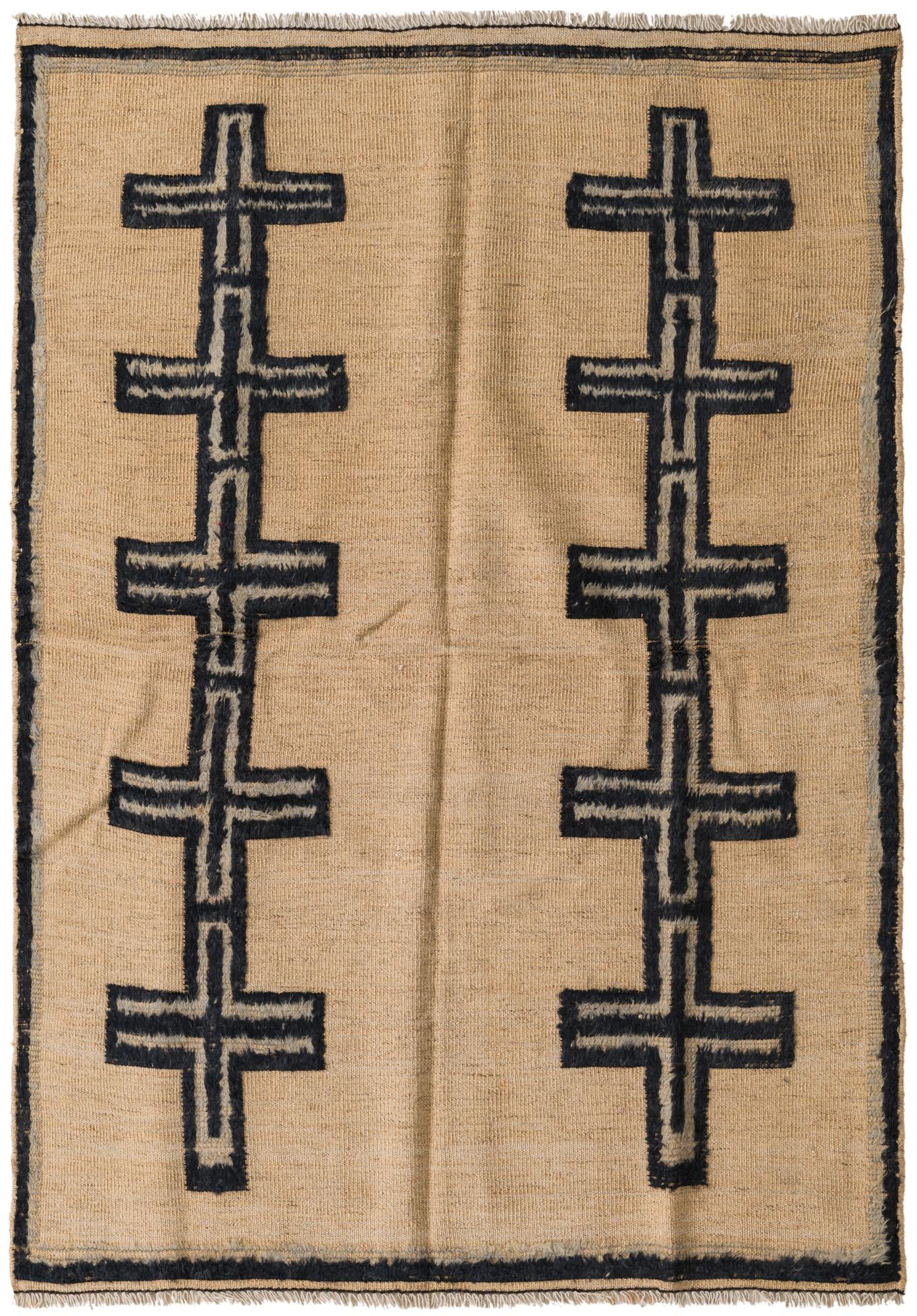 4' 8 x 7' 1 Hand Knotted Darya Wool Rug