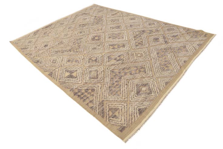 Detail image of 7' 9 x 10' 3 Hand Knotted Darya Wool Rug