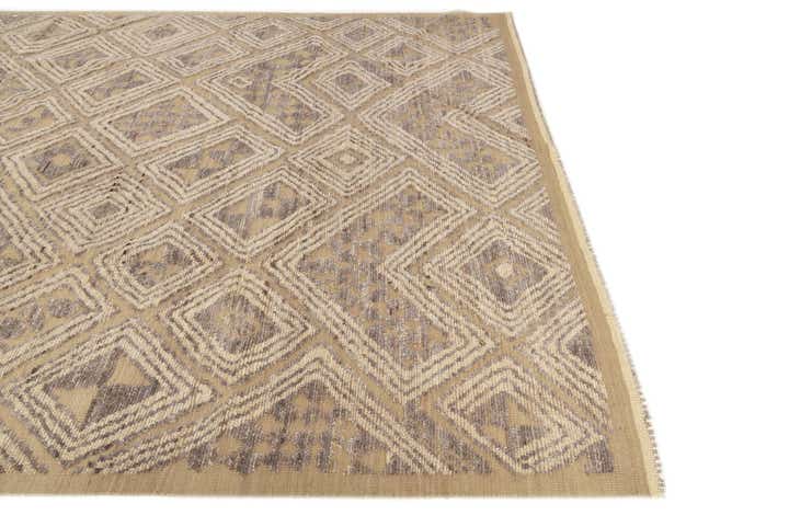 7' 9 x 10' 3 Hand Knotted Darya Wool Rug