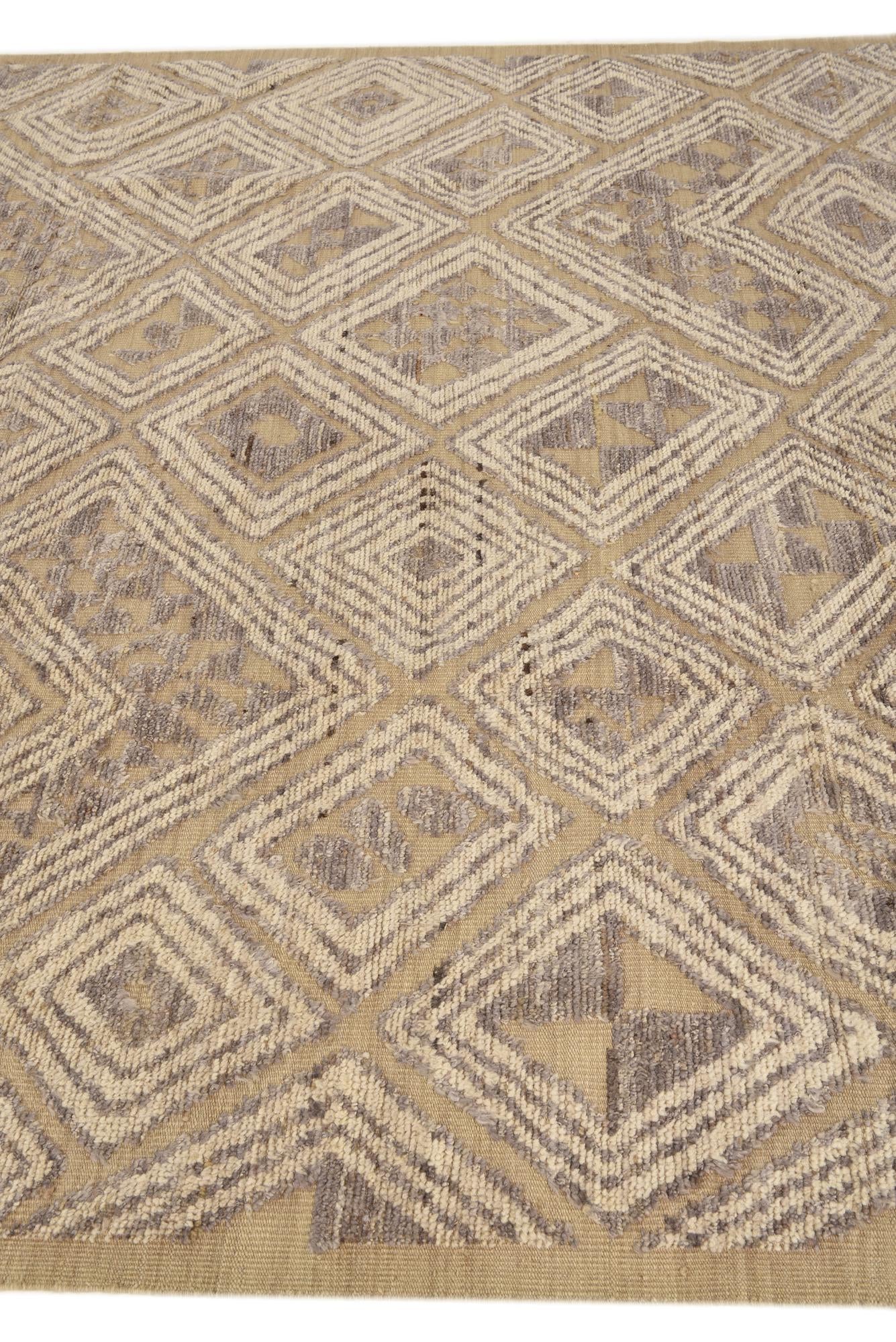 7' 9 x 10' 3 Hand Knotted Darya Wool Rug
