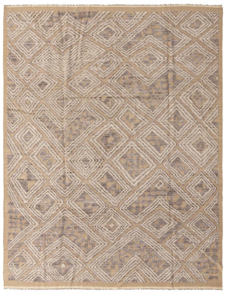 Detail image of 7' 9 x 10' 3 Hand Knotted Darya Wool Rug