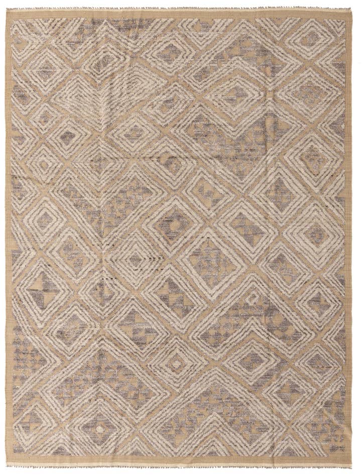 Detail image of 7' 9 x 10' 3 Hand Knotted Darya Wool Rug