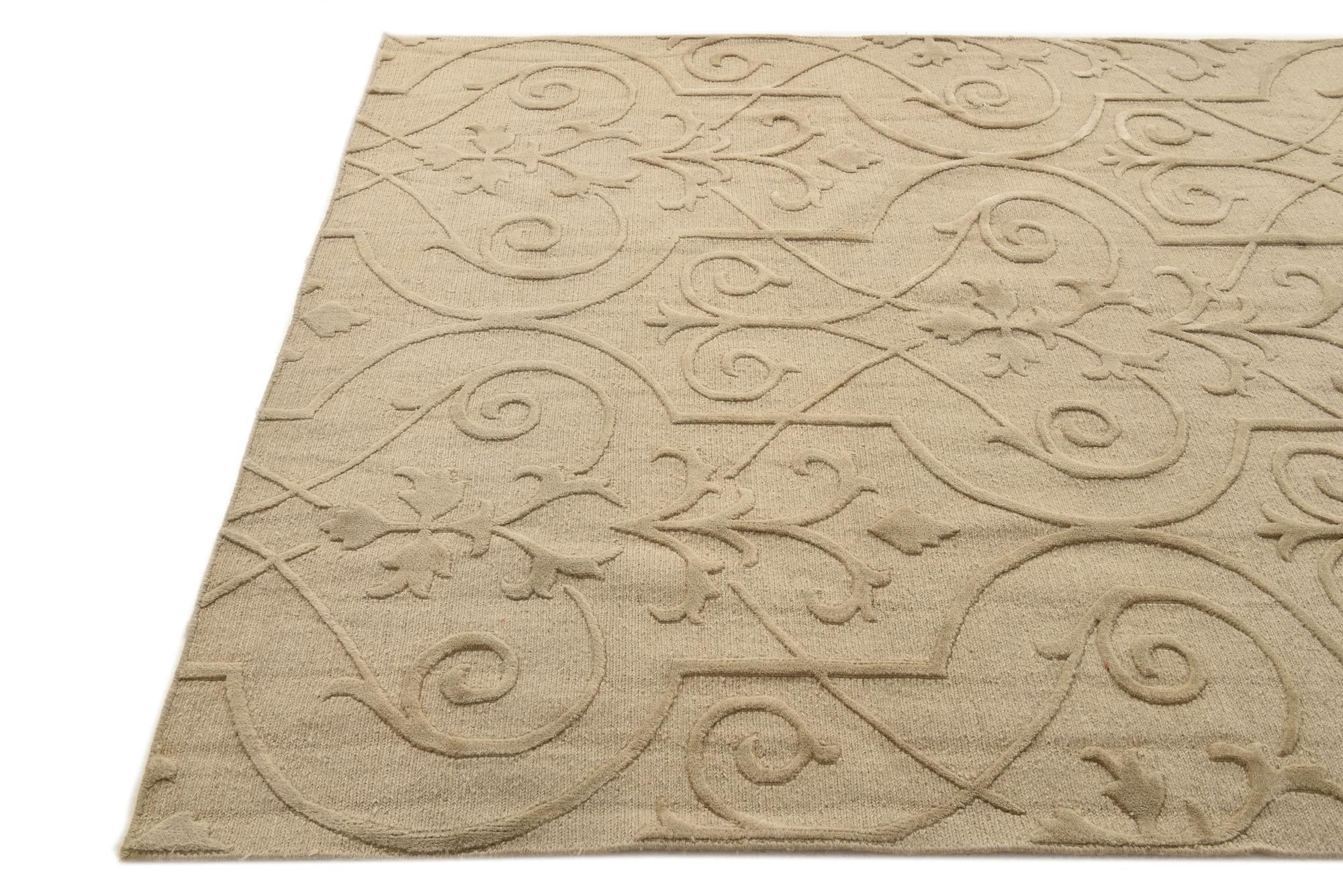 5' 5 x 7' 5 Hand Knotted Darya Wool Rug