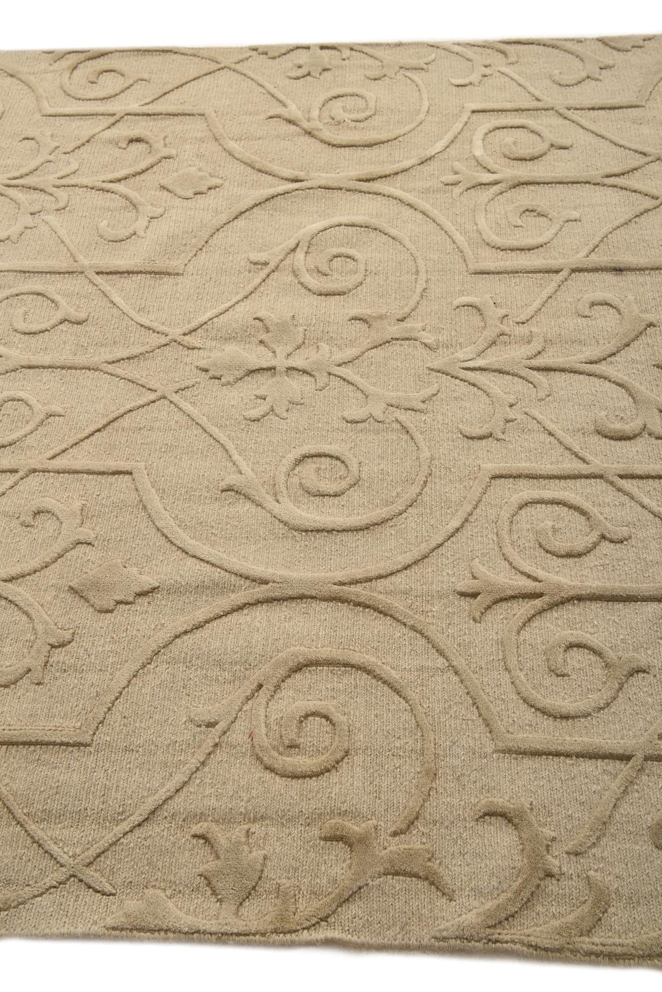 5' 5 x 7' 5 Hand Knotted Darya Wool Rug