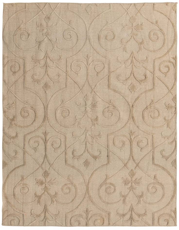 Detail image of 5' 5 x 7' 5 Hand Knotted Darya Wool Rug