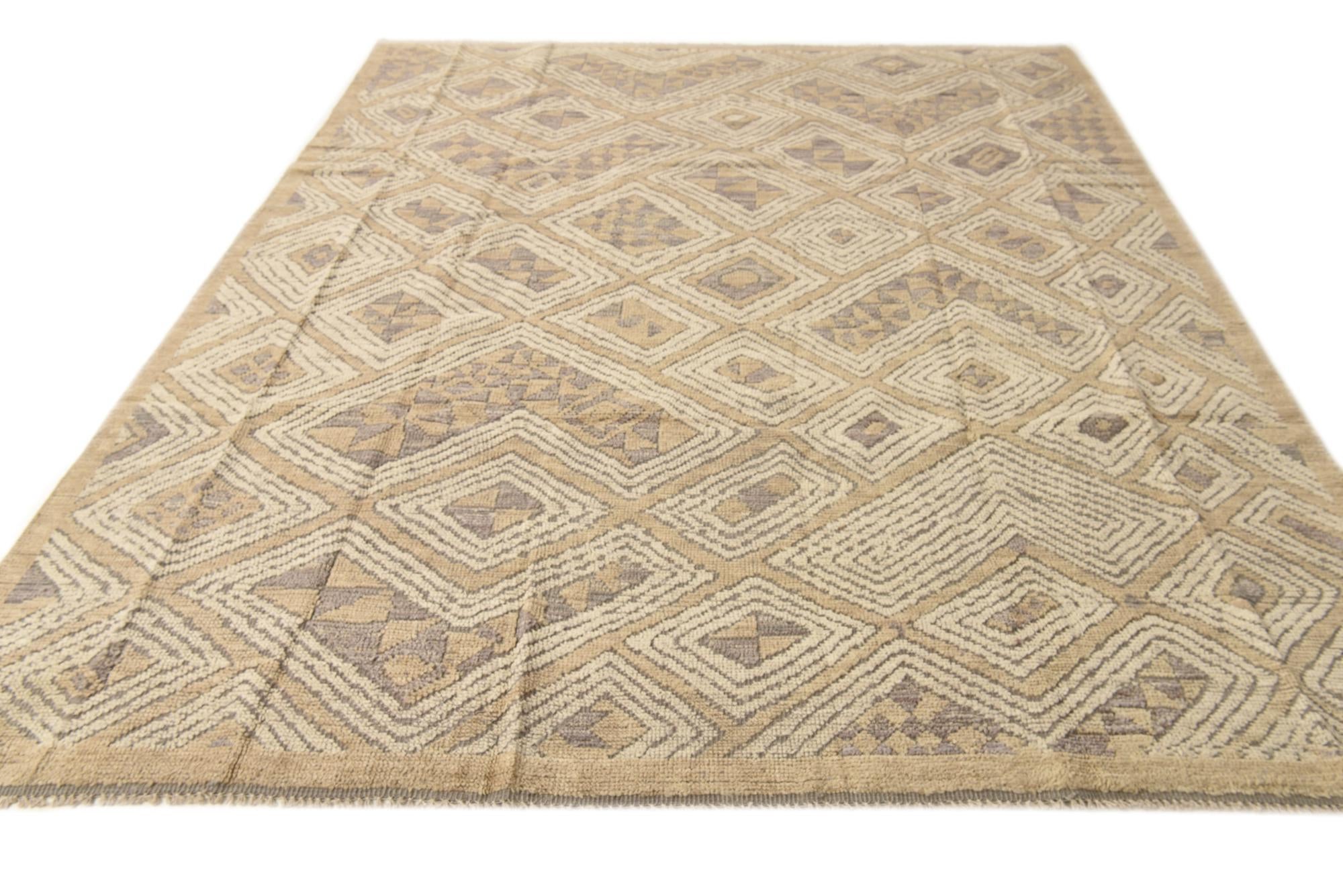 7' 9 x 10' 2 Hand Knotted Darya Wool Rug