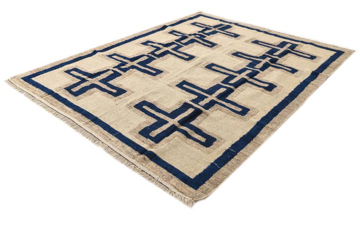 Detail image of 8' x 10' 5 Hand Knotted Darya Wool Rug