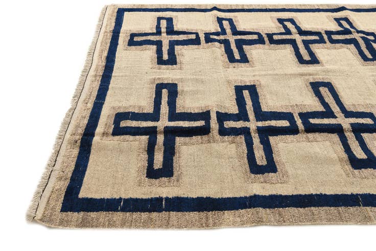 Detail image of 8' x 10' 5 Hand Knotted Darya Wool Rug