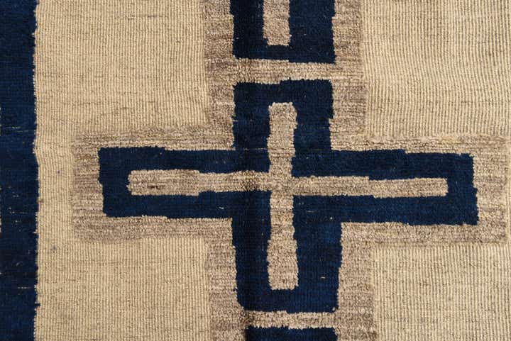 8' x 10' 5 Hand Knotted Darya Wool Rug