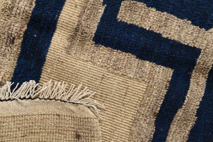8' x 10' 5 Hand Knotted Darya Wool Rug