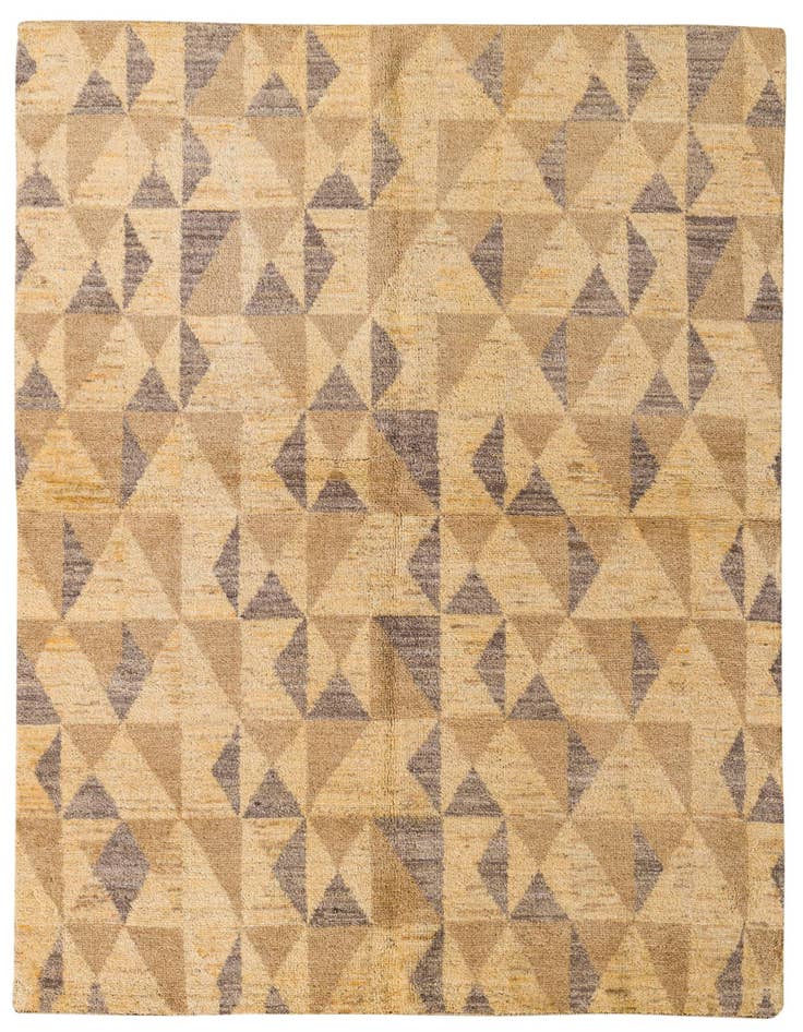 Detail image of 5' 7 x 8' Hand Knotted Darya Wool Rug