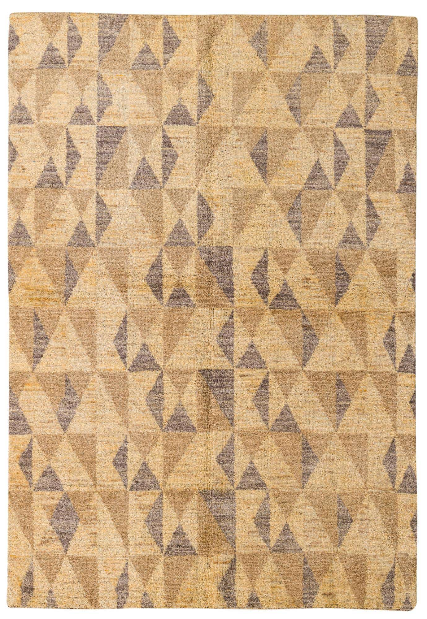 5' 7 x 8' Hand Knotted Darya Wool Rug