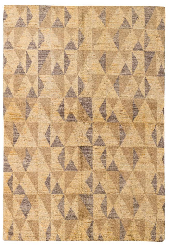 Detail image of 5' 7 x 8' Hand Knotted Darya Wool Rug