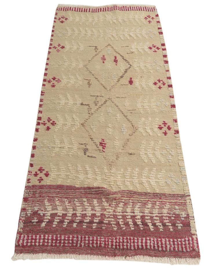 Detail image of 4' 2 x 6' 1  Hand Knotted Darya Wool Rug