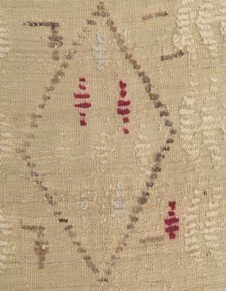 Detail image of 4' 2 x 6' 1  Hand Knotted Darya Wool Rug