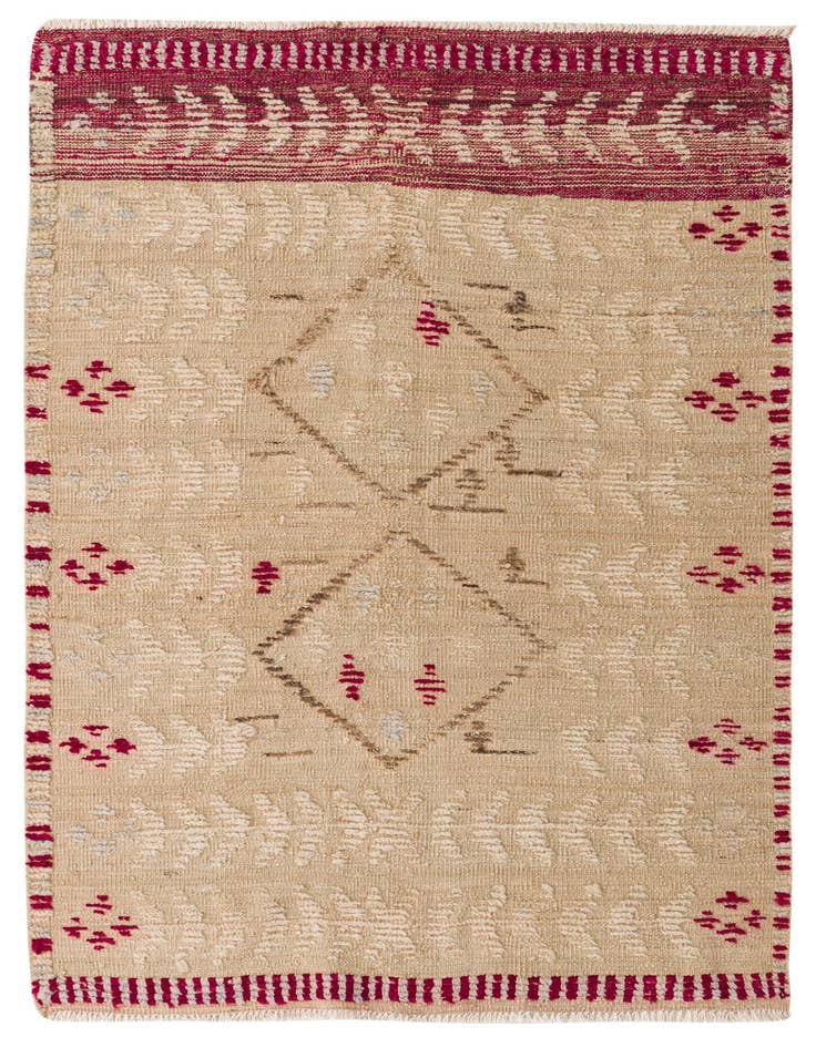 Detail image of 4' 2 x 6' 1 Hand Knotted Darya Wool Rug