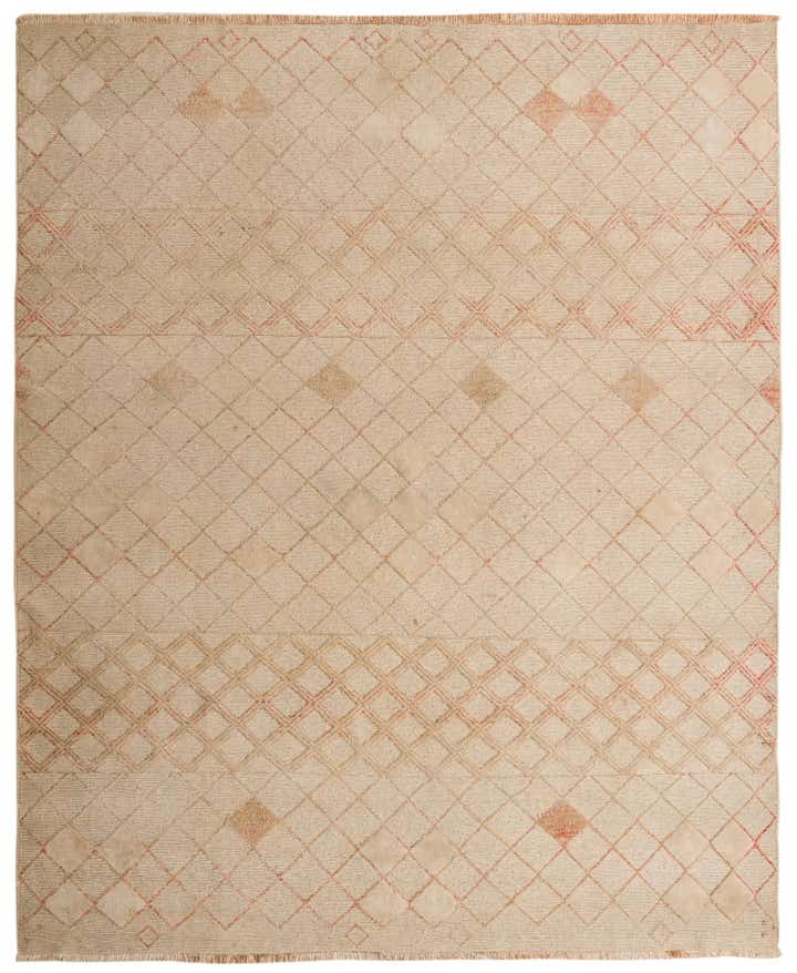 8' x 9' 6 Hand Knotted Darya Wool Rug