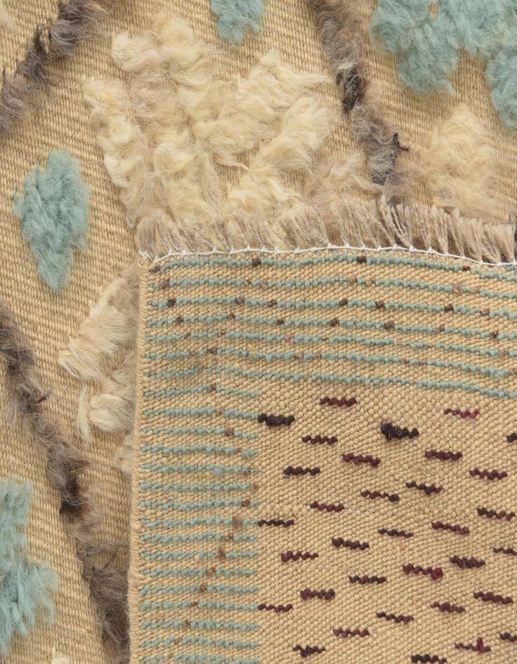 Detail image of 7' 7 x 10' 3  Hand Knotted Darya Wool Rug