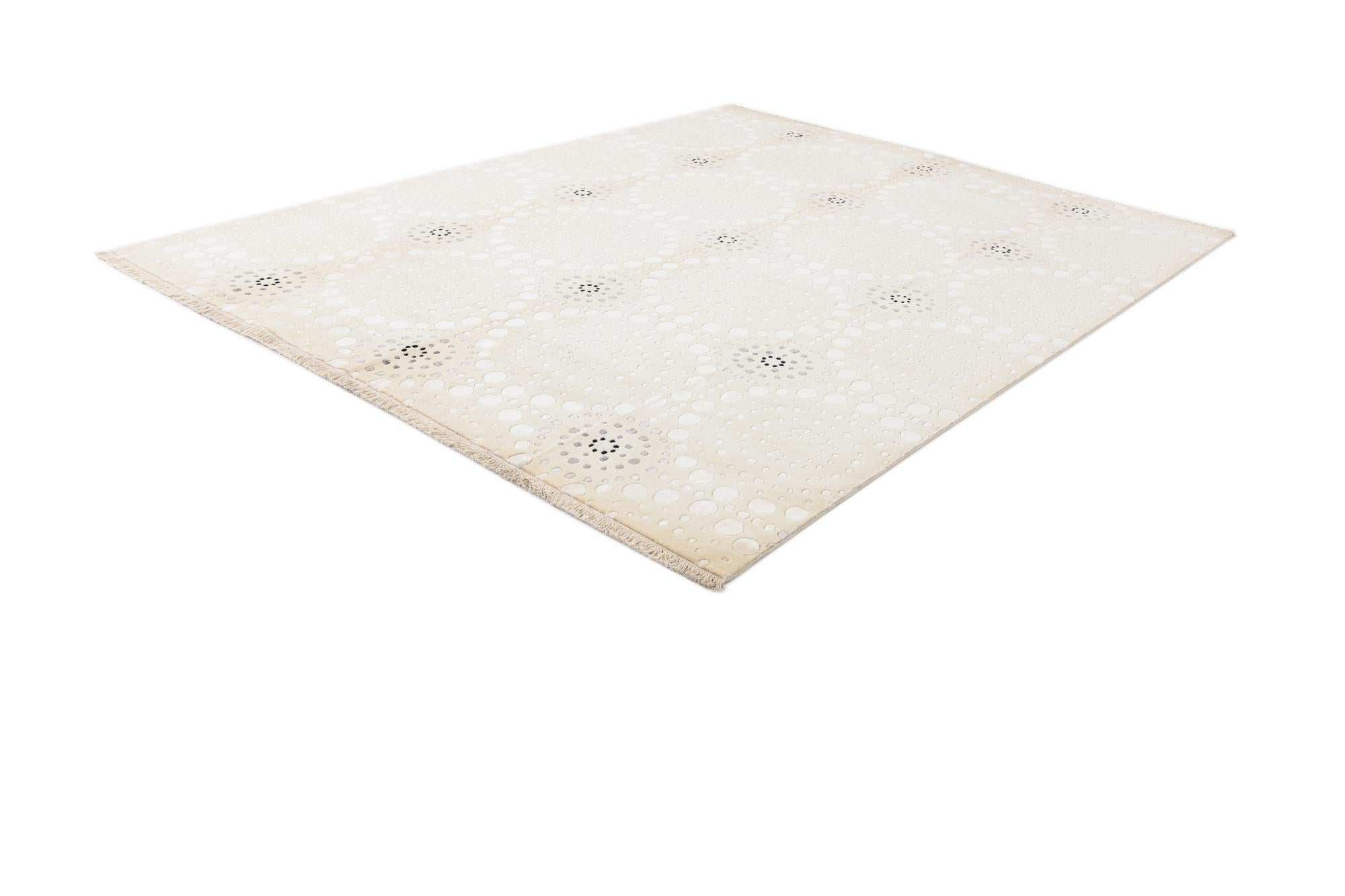 8' x 10' 2 Hand Knotted Darya Wool Rug