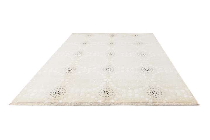 8' x 10' 2 Hand Knotted Darya Wool Rug