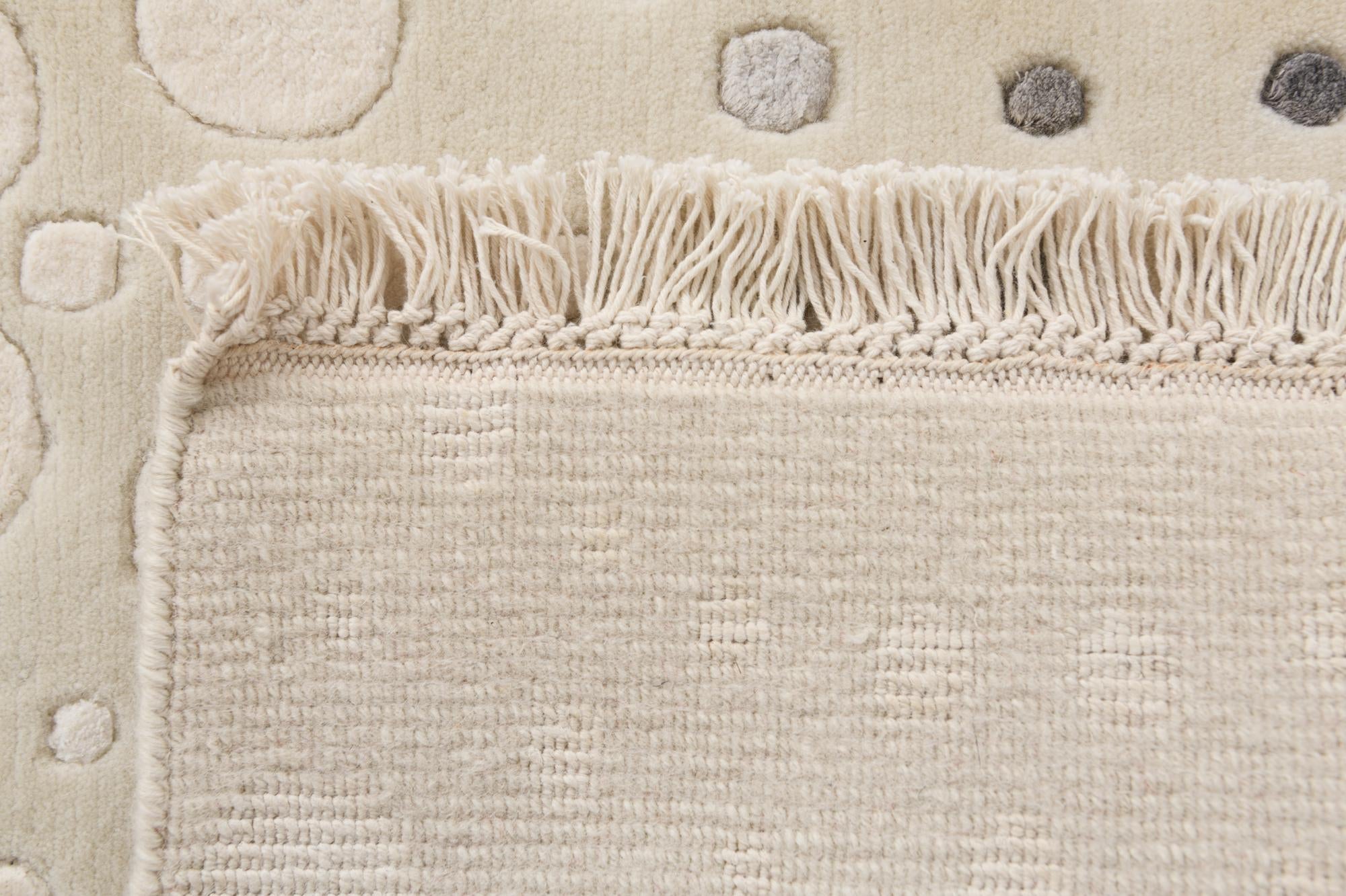 8' x 10' 2 Hand Knotted Darya Wool Rug