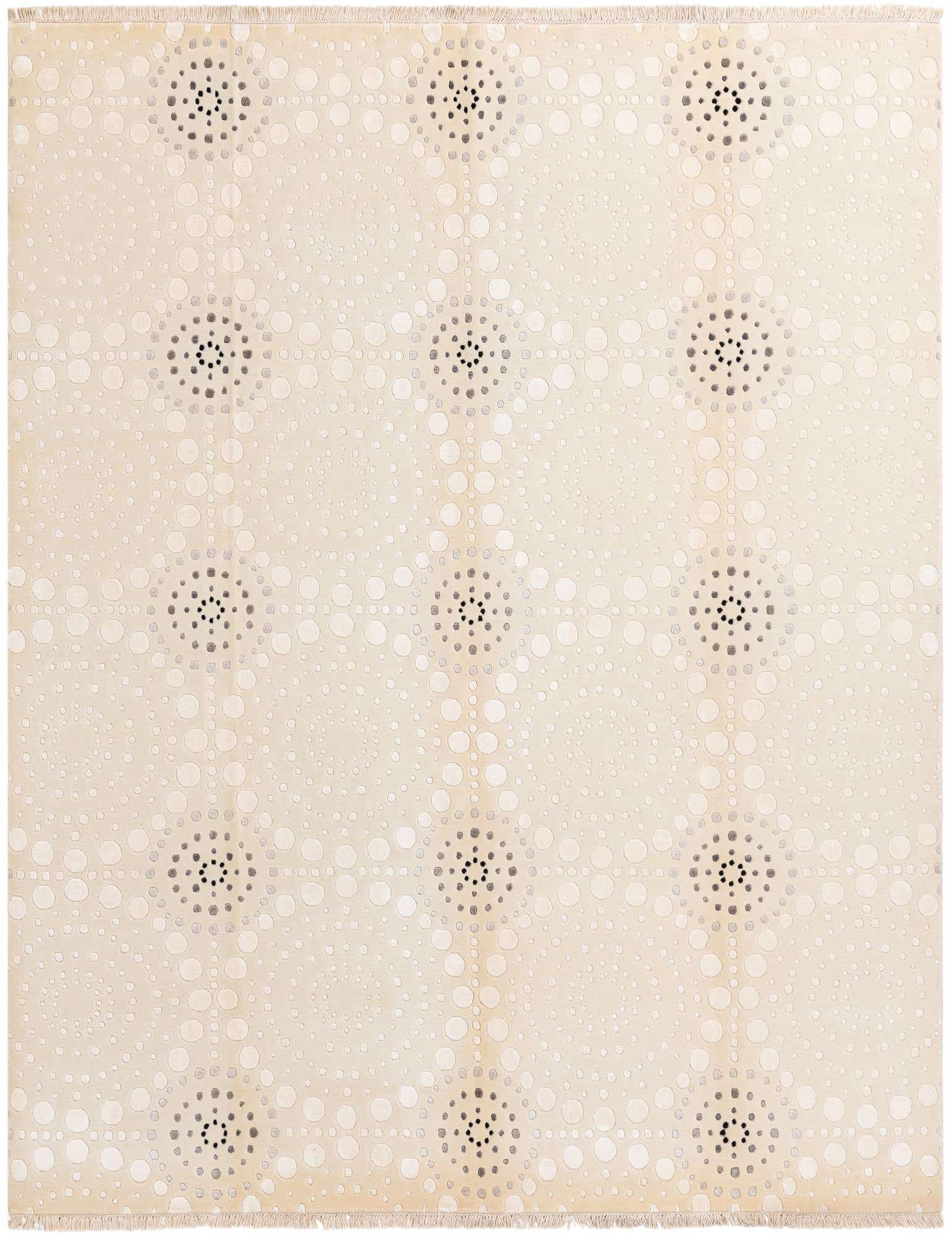 8' x 10' 2 Hand Knotted Darya Wool Rug