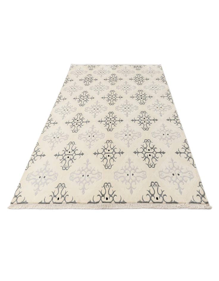 Detail image of 8' x 9' 9  Hand Knotted Darya Wool Rug