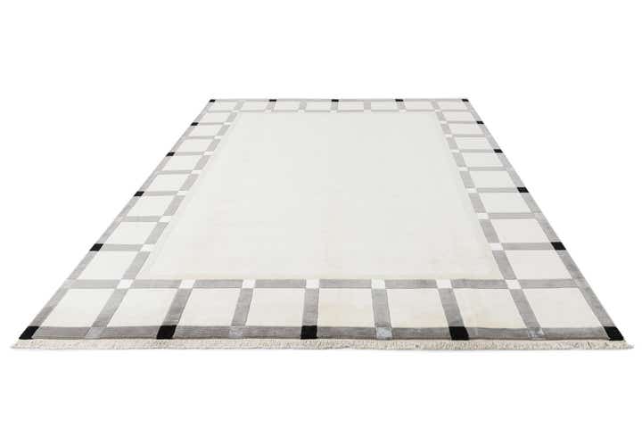 7' 10 x 9' 10 Hand Knotted Darya Wool Rug