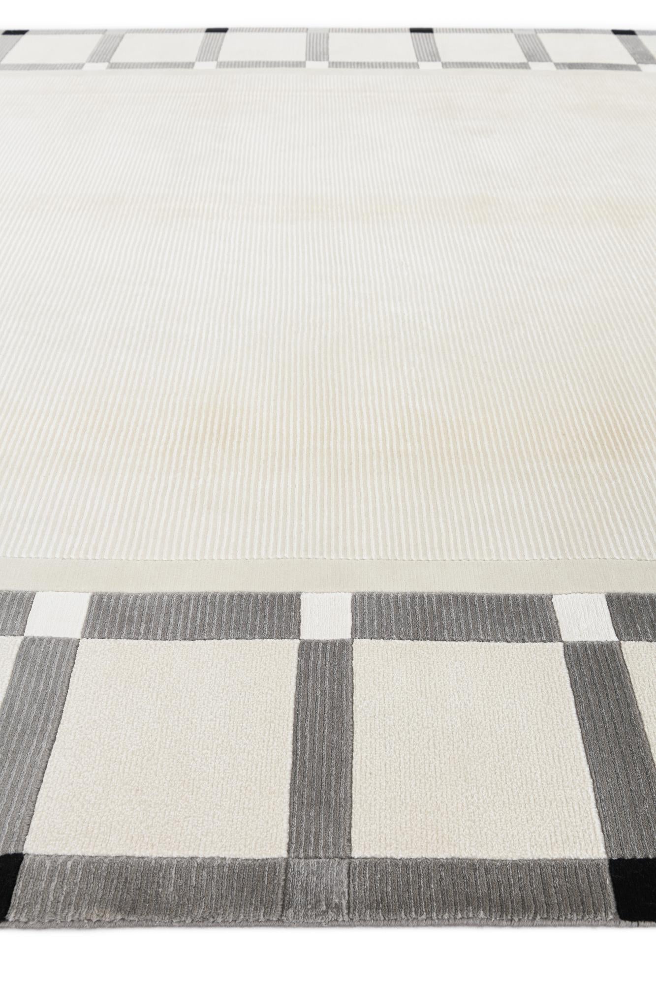 7' 10 x 9' 10 Hand Knotted Darya Wool Rug