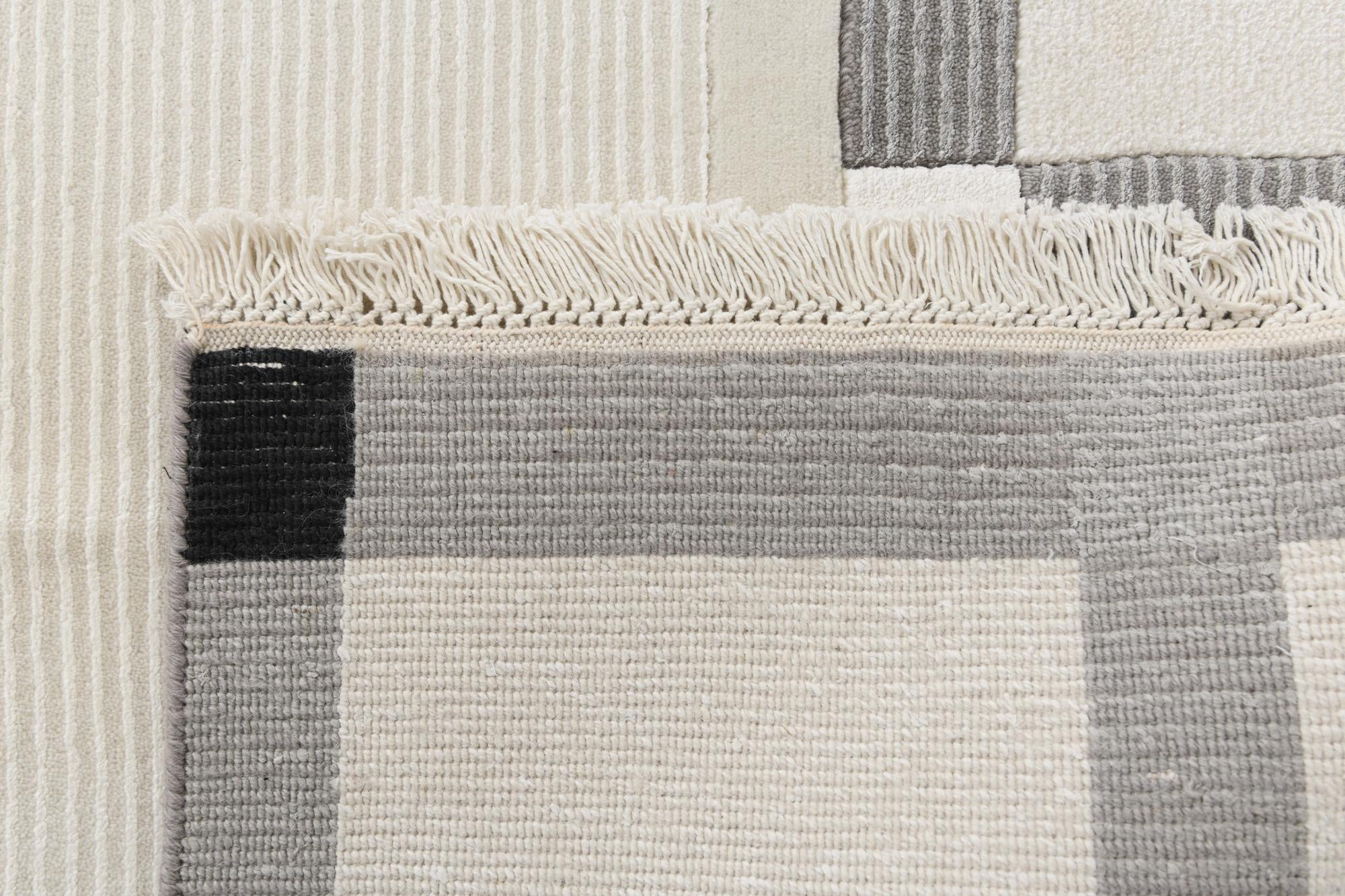 7' 10 x 9' 10 Hand Knotted Darya Wool Rug