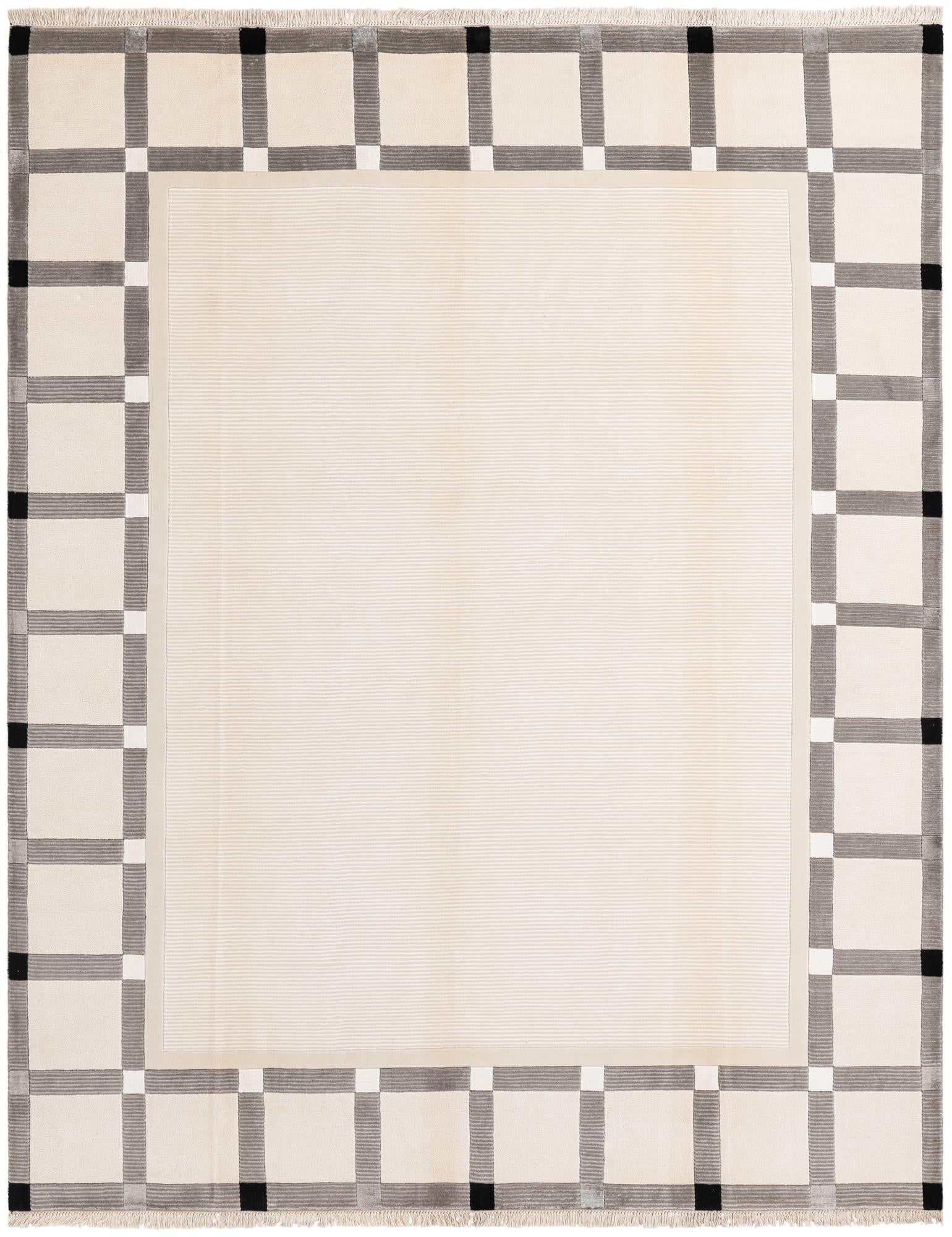 7' 10 x 9' 10 Hand Knotted Darya Wool Rug