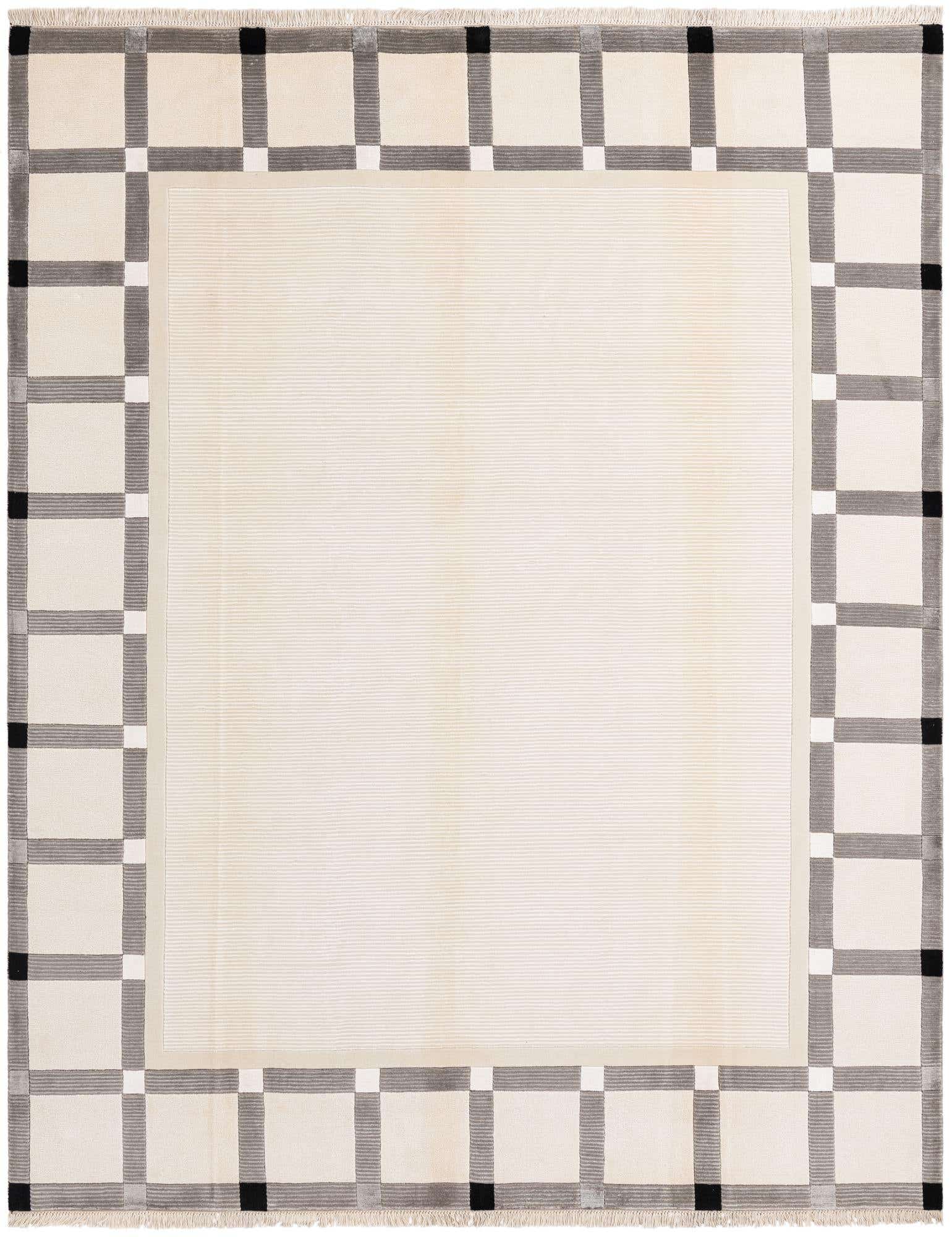7' 10 x 9' 10 Hand Knotted Darya Wool Rug