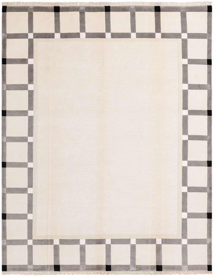 7' 10 x 9' 10 Hand Knotted Darya Wool Rug