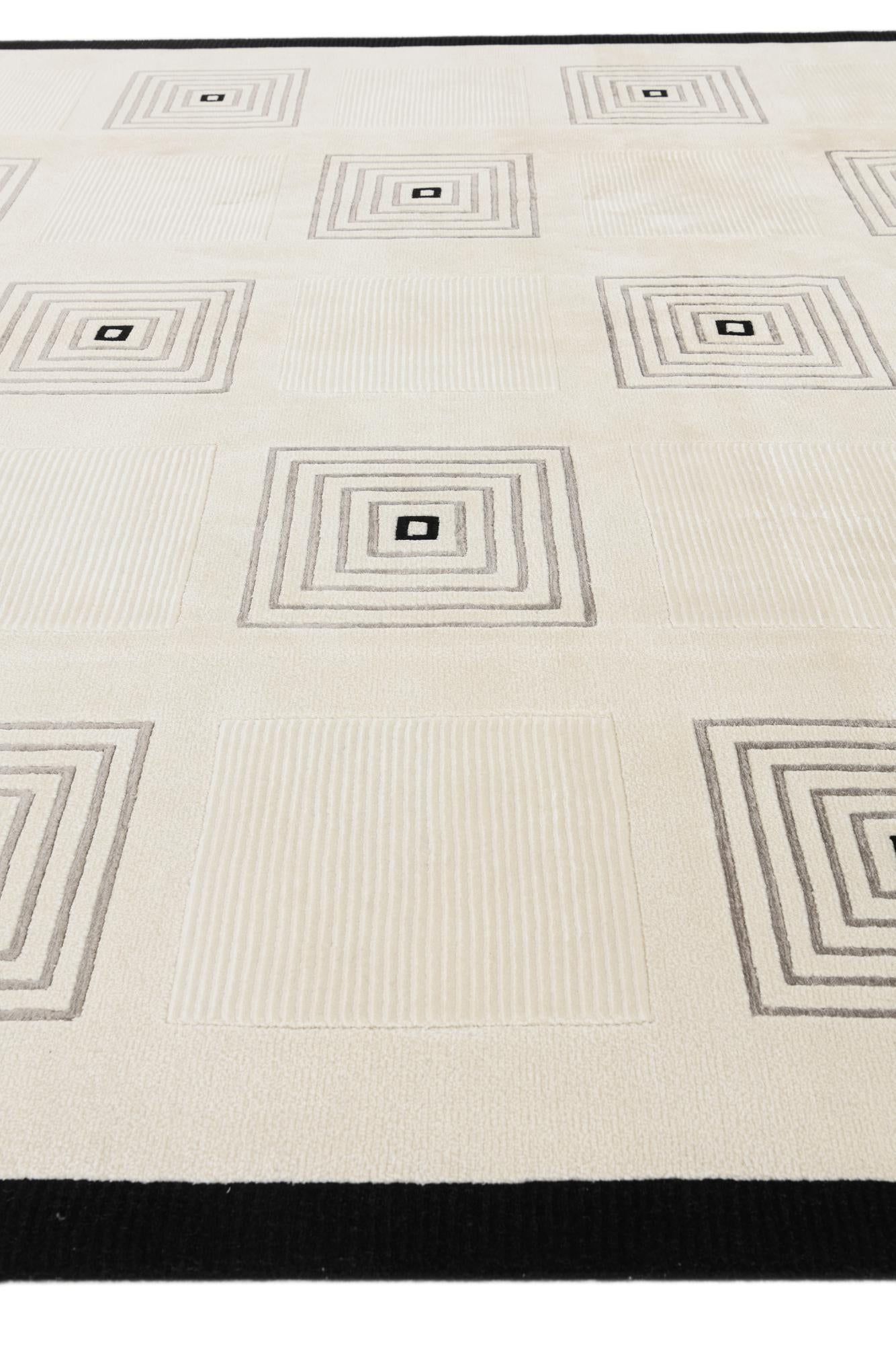 7' 10 x 10' Hand Knotted Darya Wool Rug