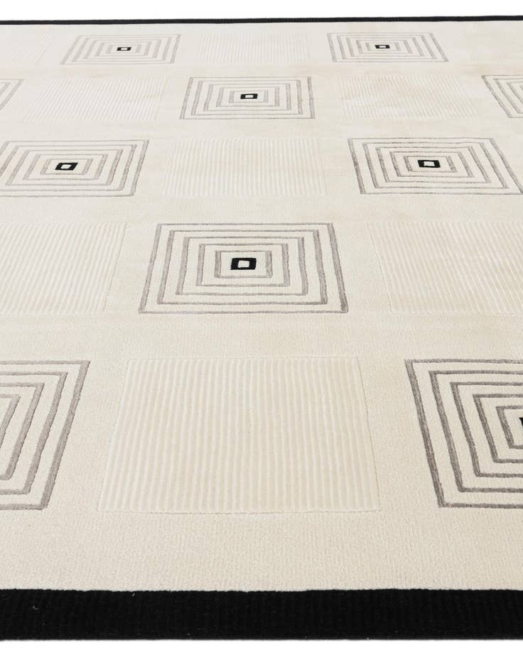 Detail image of 7' 10 x 10'  Hand Knotted Darya Wool Rug