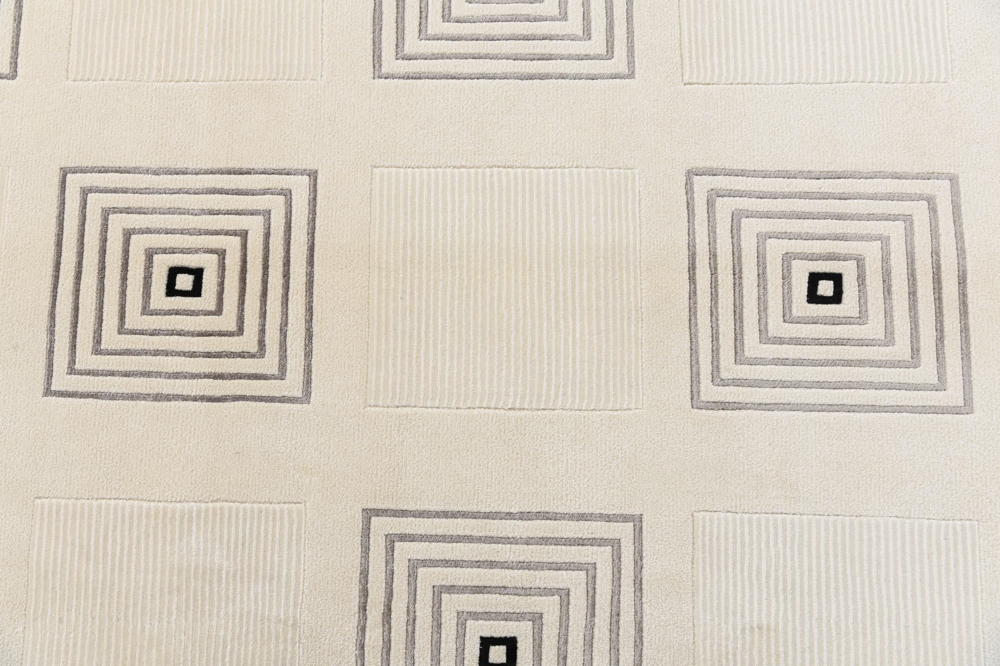 7' 10 x 10' Hand Knotted Darya Wool Rug