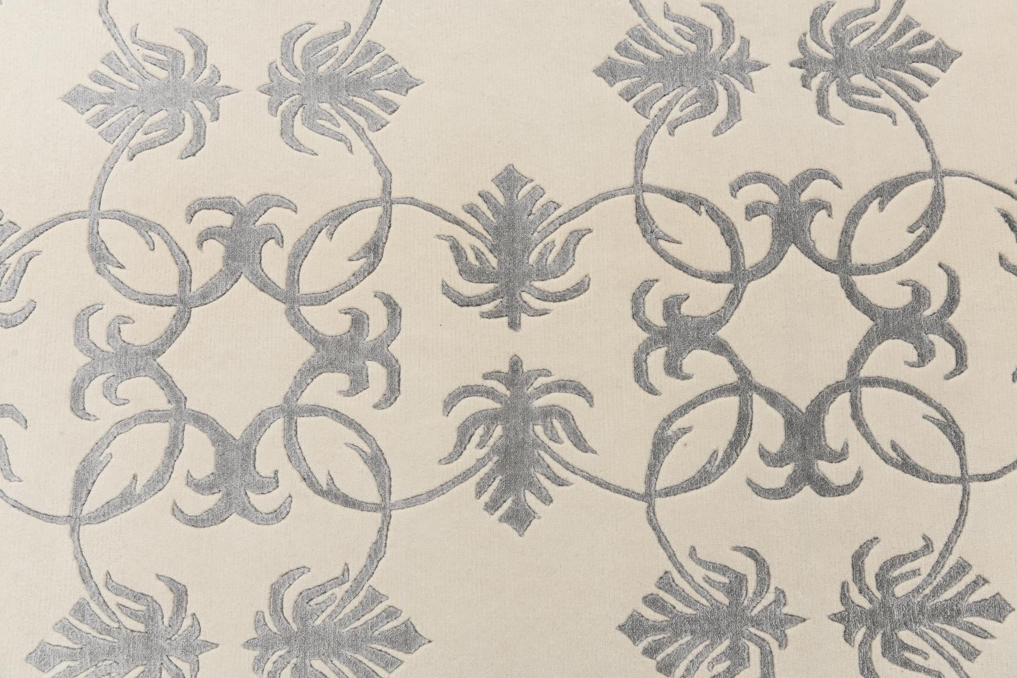 7' 10 x 9' 10 Hand Knotted Darya Wool Rug