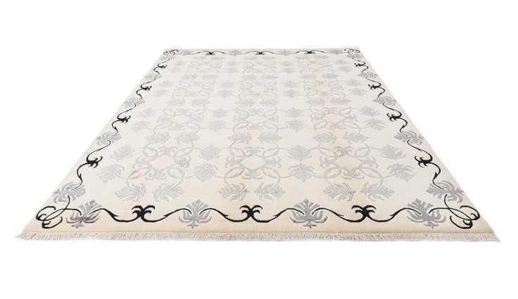 Detail image of 7' 11 x 10' Hand Knotted Darya Wool Rug