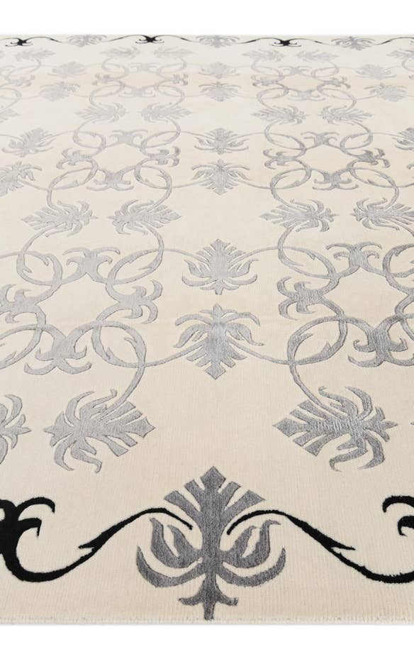 Detail image of 7' 11 x 10' Hand Knotted Darya Wool Rug